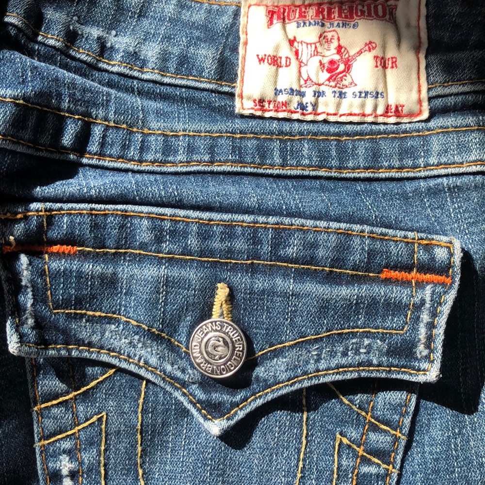 True Religion Jeans Section Joey Seat - Picture 2 of 5